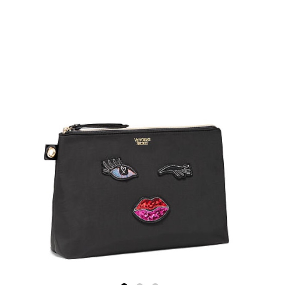 VS Runway Patch City Wink Cosmetic Bag